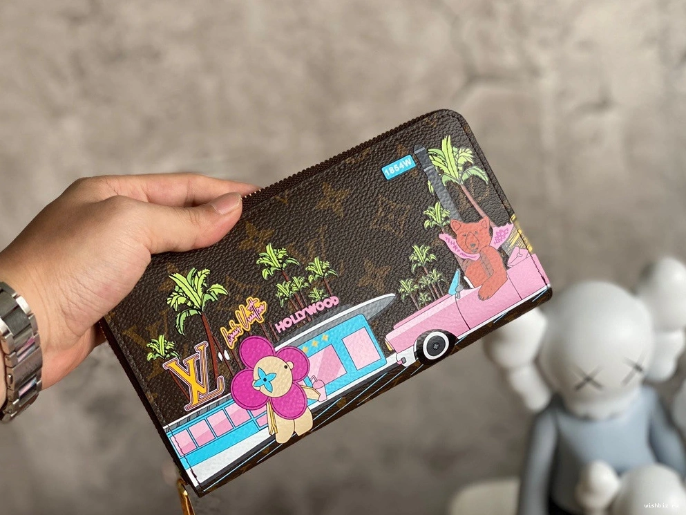 WIS VUITTON WALLET LOUIS ZIPPY 0321